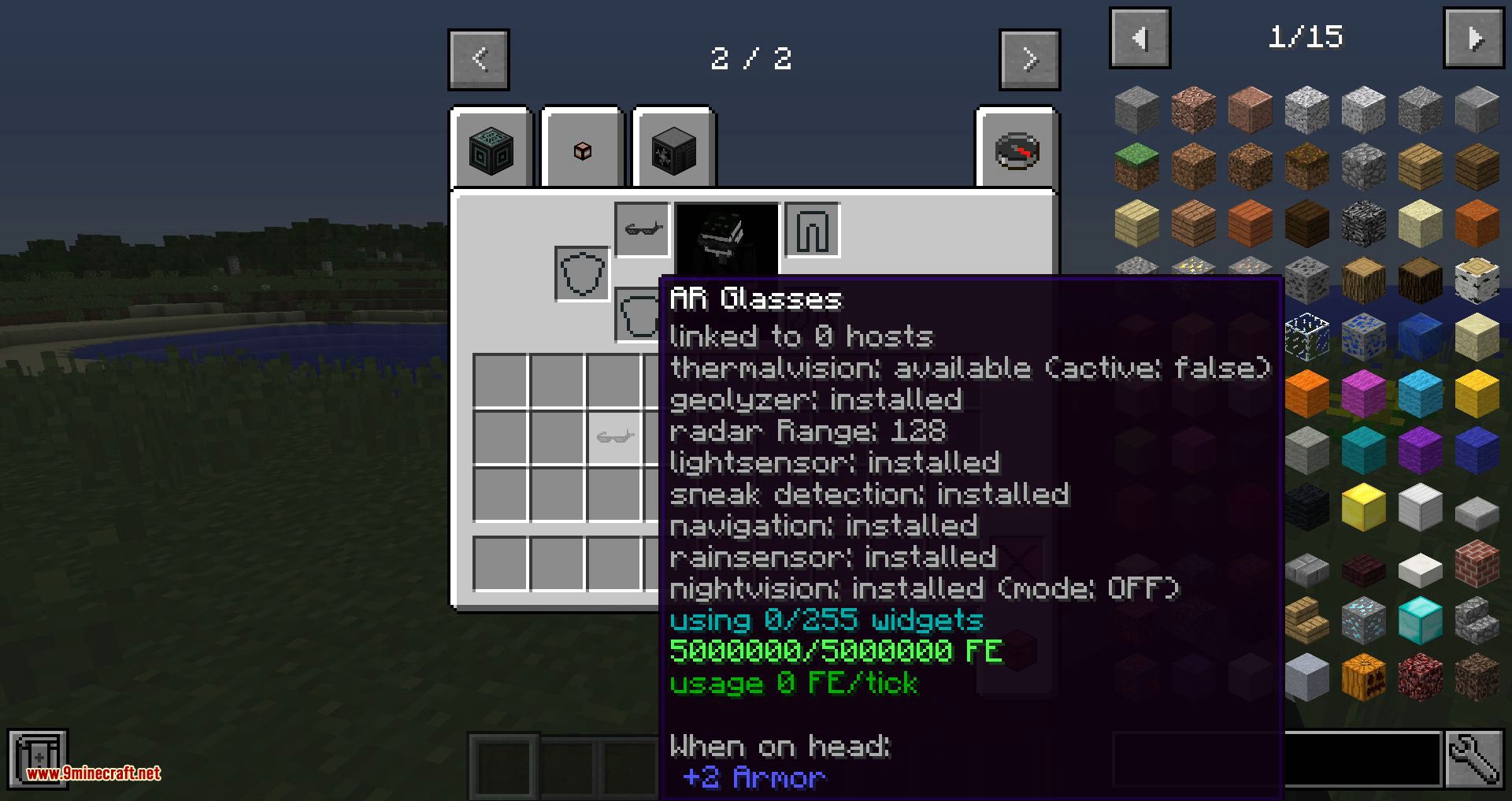 OpenGlasses 2 mod for minecraft 02