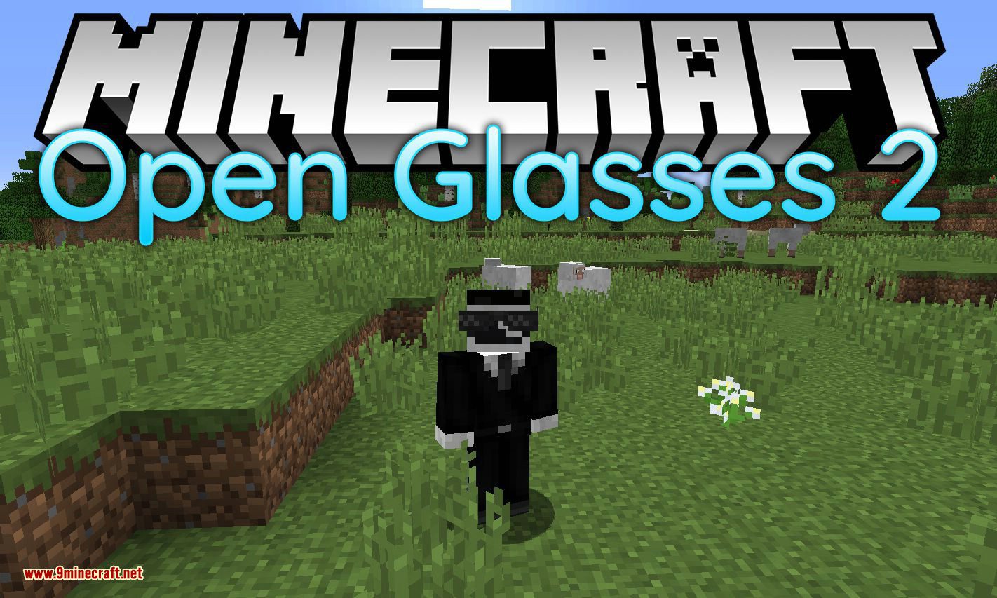 OpenGlasses 2 mod for minecraft logo