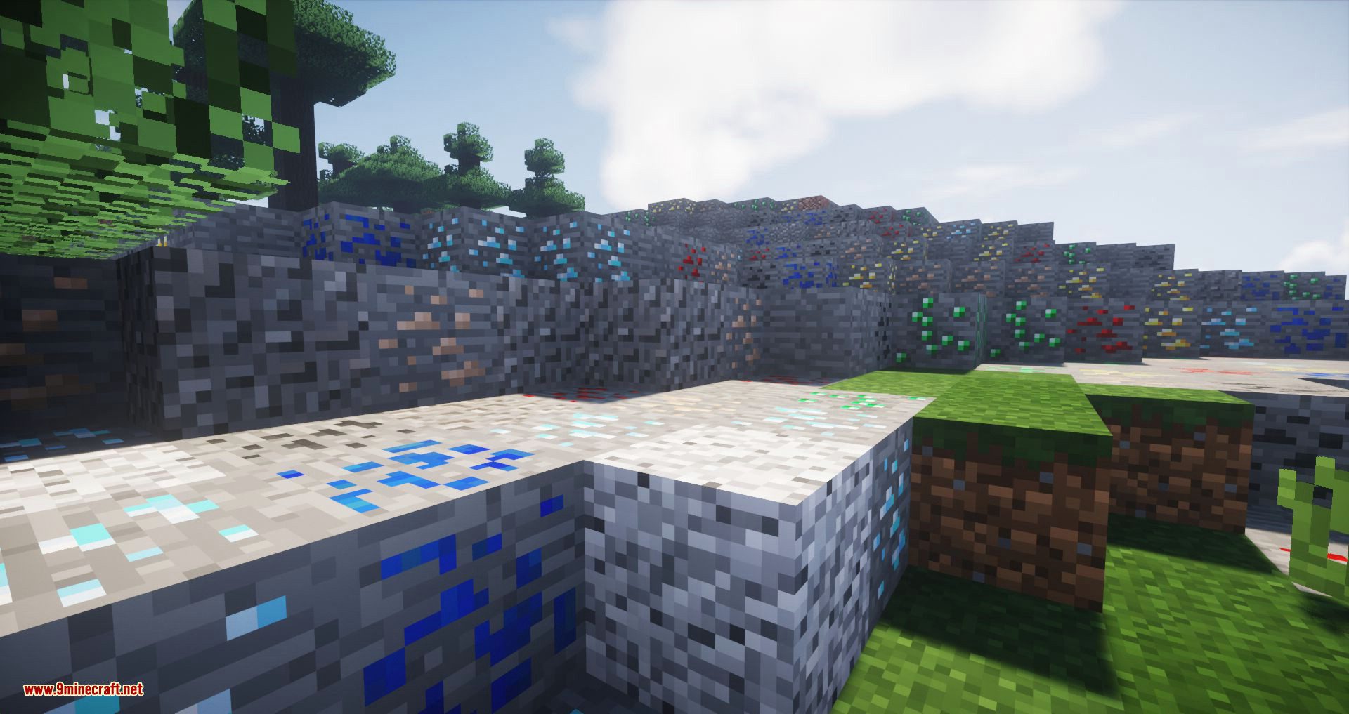 Ore Biome mod for minecraft 03