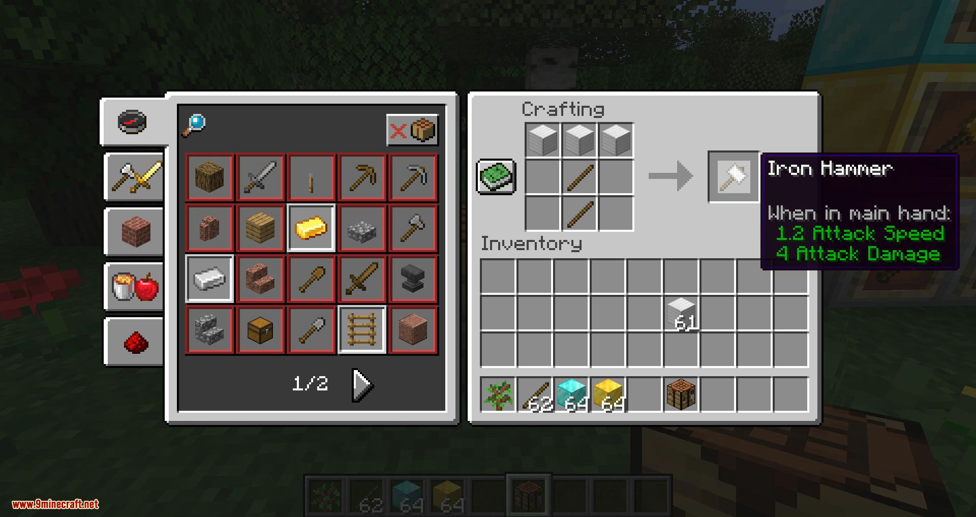 Practical Tools mod for minecraft 13