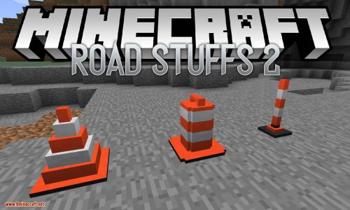 Road Stuffs 2 mod for minecraft logo