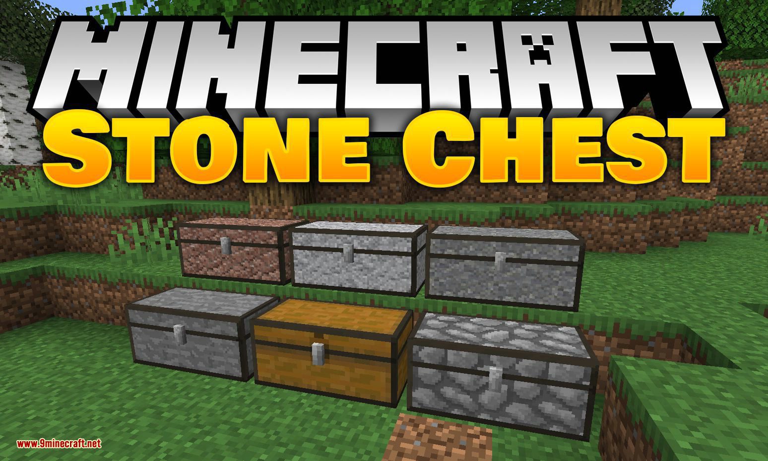 Stone Chest mod for minecraft logo