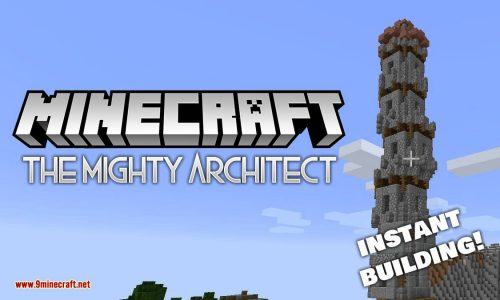 The Mighty Architect mod for minecraft logo