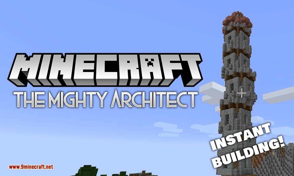 The Mighty Architect mod for minecraft logo