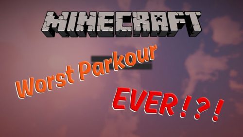 The Worst Minecraft Parkour Map Thumbnail