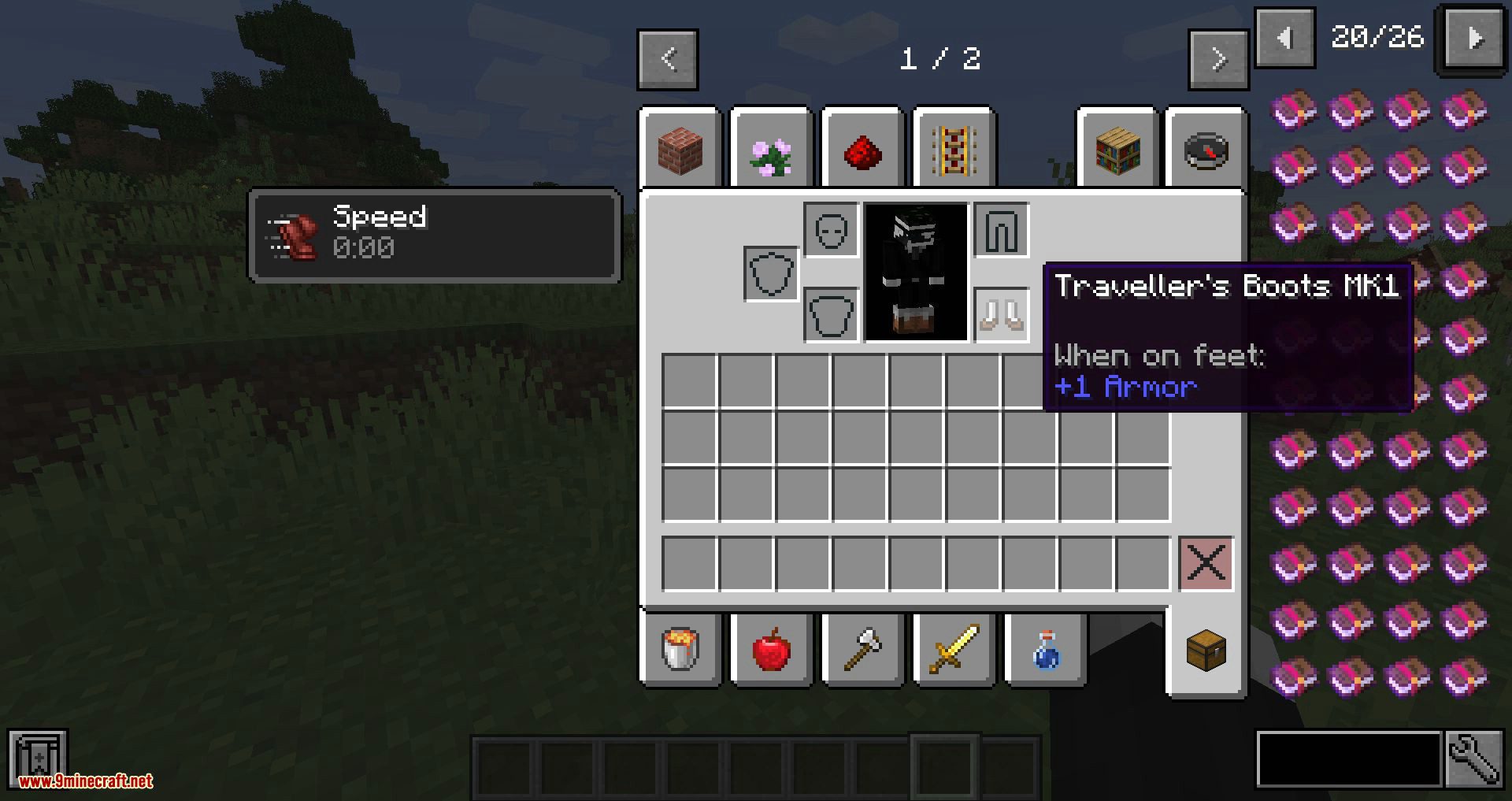 Traveller_s Boots mod for minecraft 02