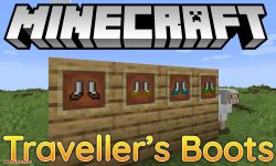Traveller_s Boots mod for minecraft logo