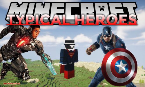 Typical Heroes mod for minecraft logo