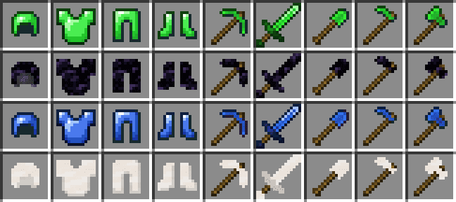 Vanilla Toolsets mod for minecraft 21