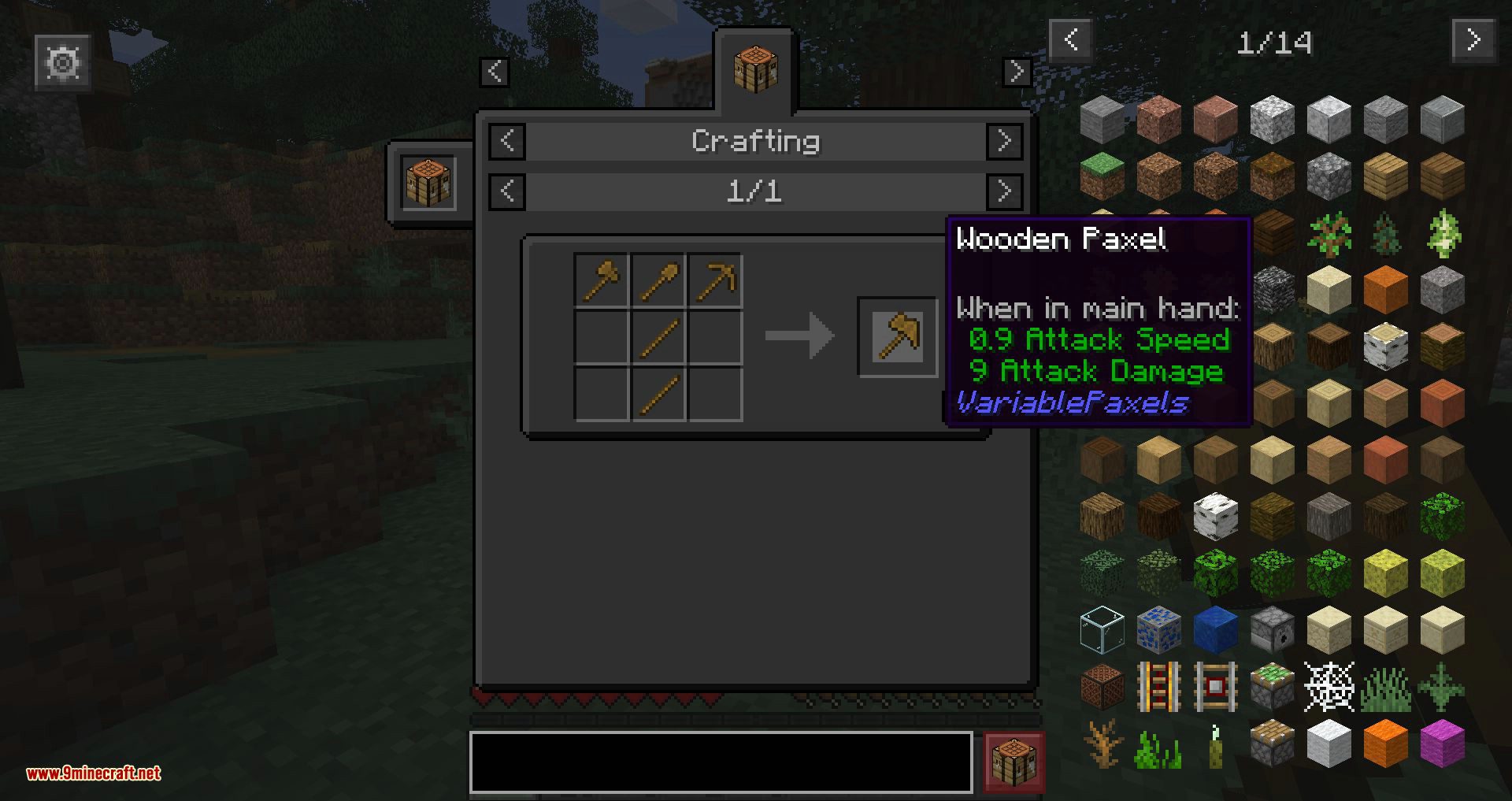 Variable Paxels mod for minecraft 06