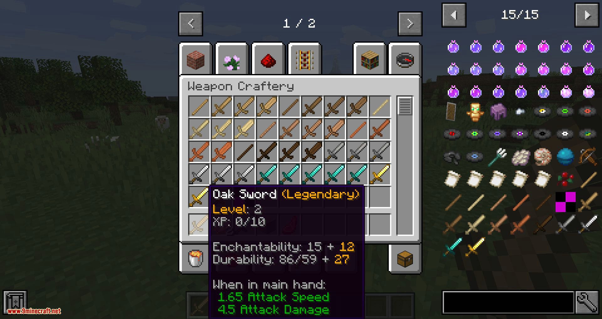 Weapon Craftery mod for minecraft 05