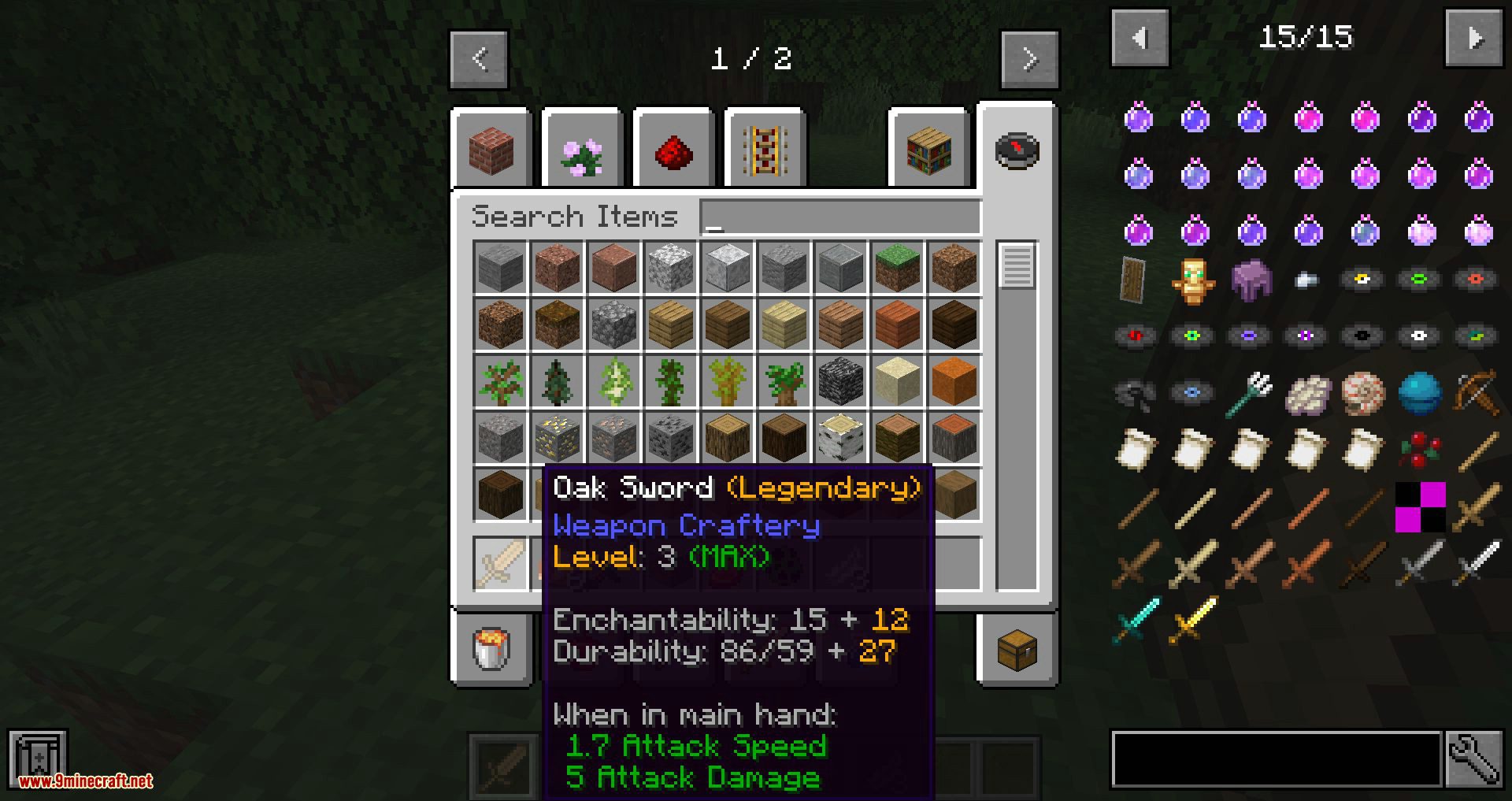 Weapon Craftery mod for minecraft 08