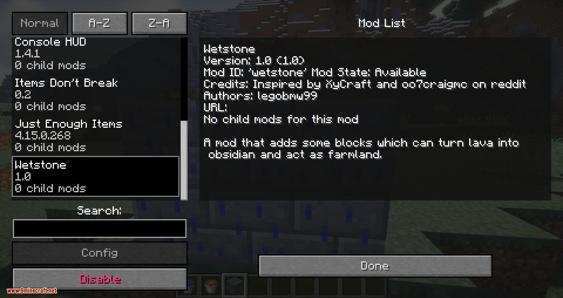 Wetstone mod for minecraft 10