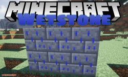 Wetstone mod for minecraft logo