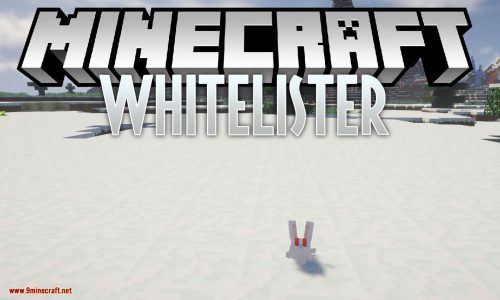 Whitelister mod for minecraft logo