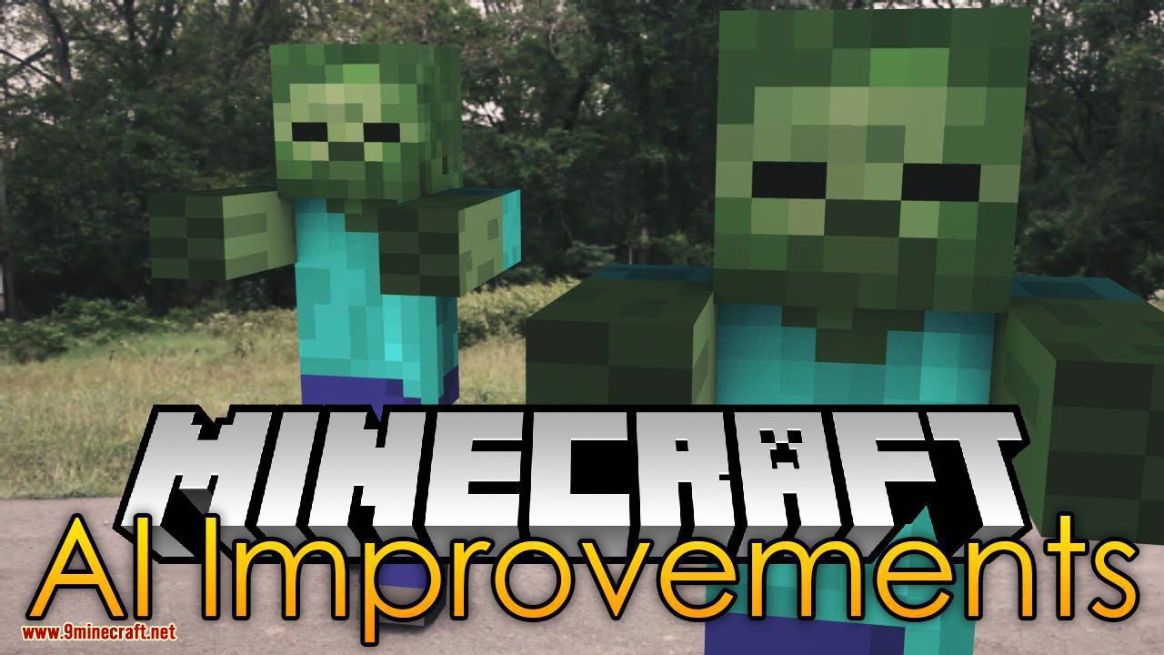 AI Improvements mod for minecraft logo