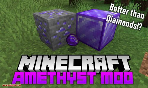 Amethyst Mod for minecraft logo