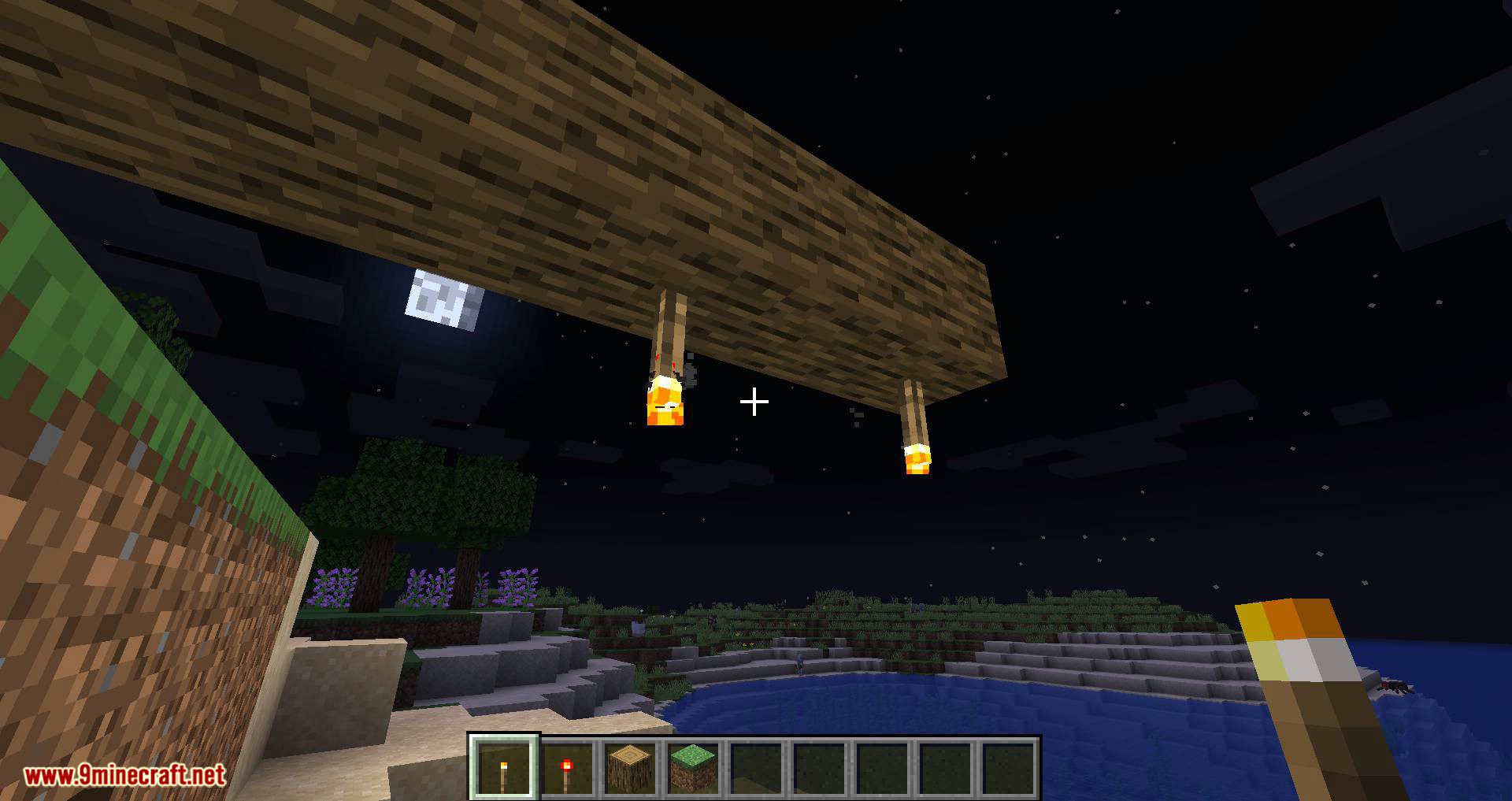 Ceiling Torch mod for minecraft 05