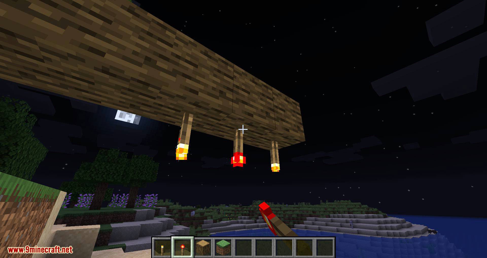 Ceiling Torch mod for minecraft 06