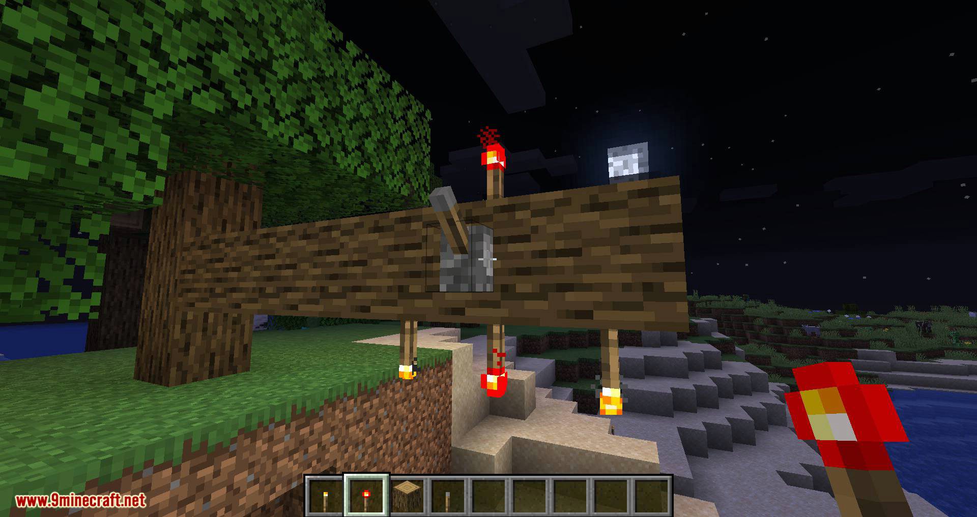 Ceiling Torch mod for minecraft 07