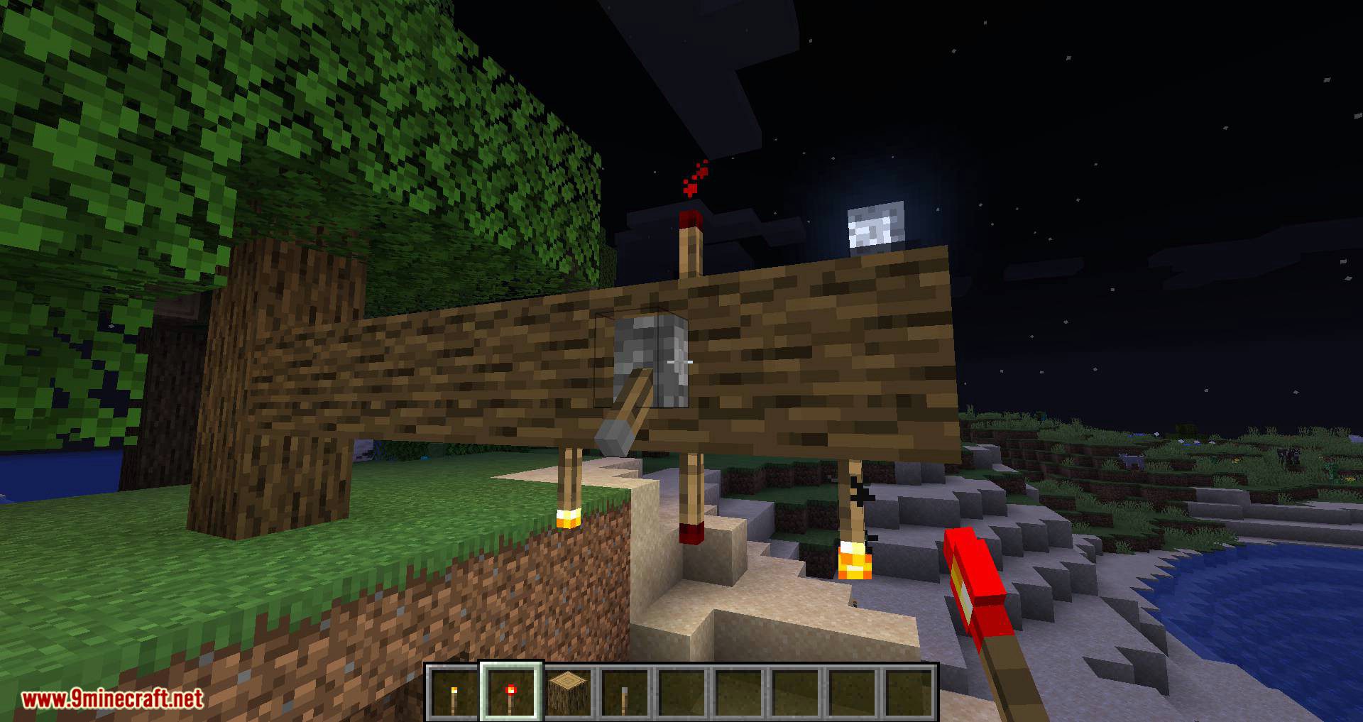 Ceiling Torch mod for minecraft 08