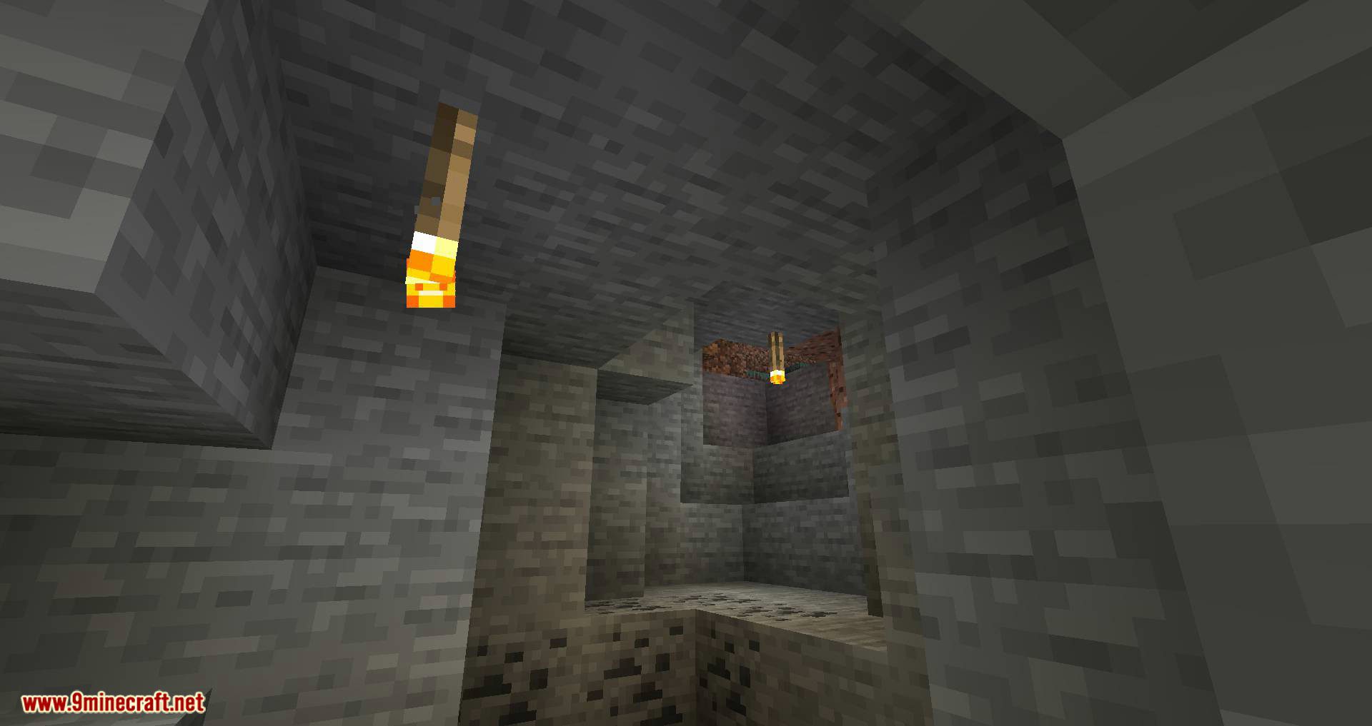 Ceiling Torch mod for minecraft 09