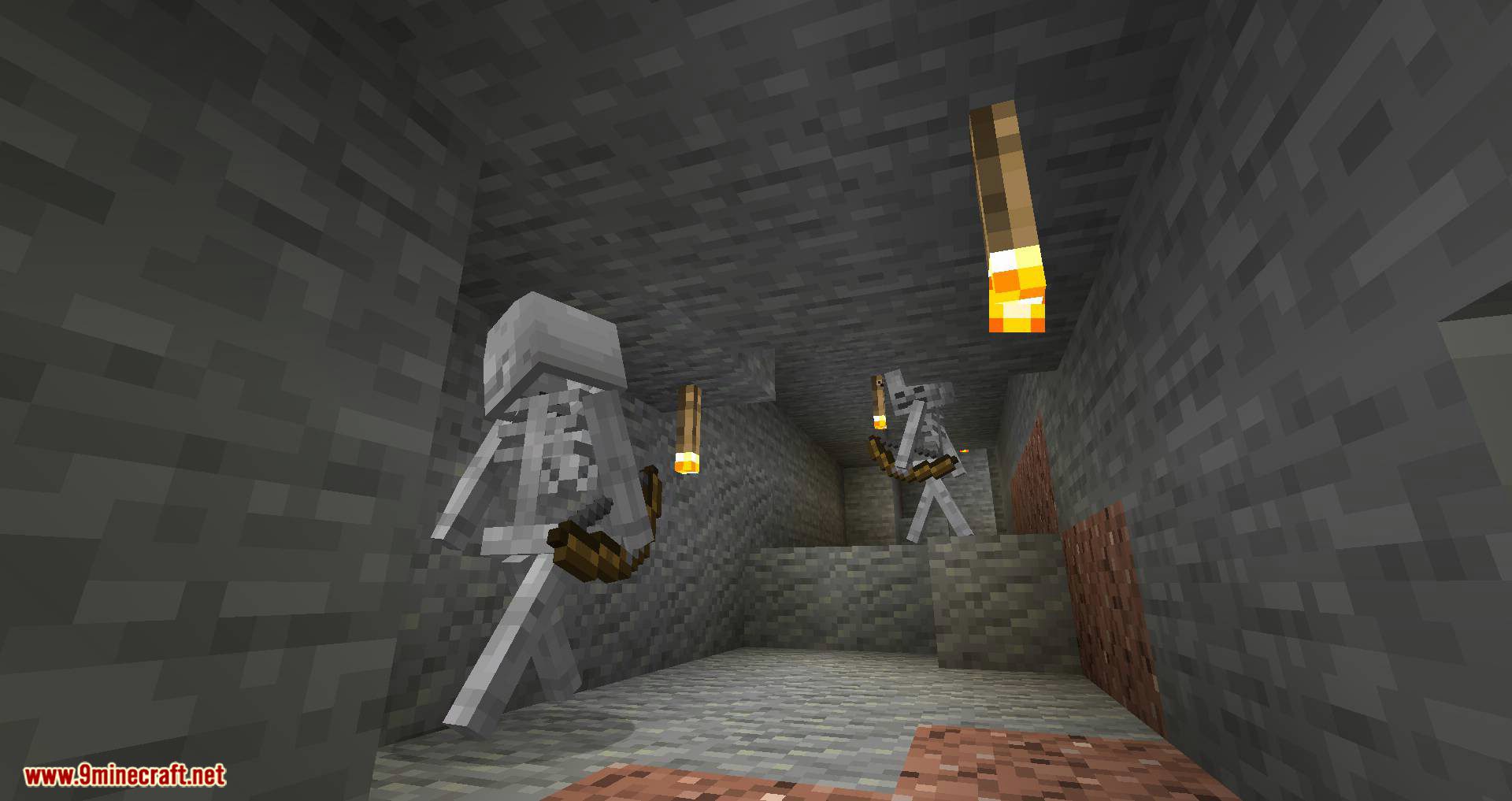 Ceiling Torch mod for minecraft 10