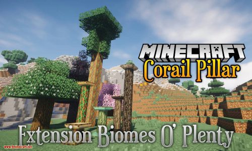 Corail Pillar – Extension Biomes O_Plenty mod for minecraft logo