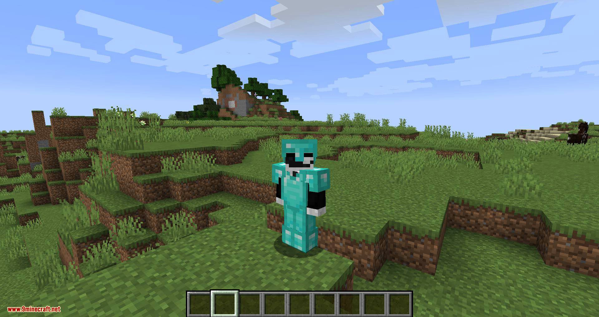 Cosmetic Armor Slots mod for minecraft 01