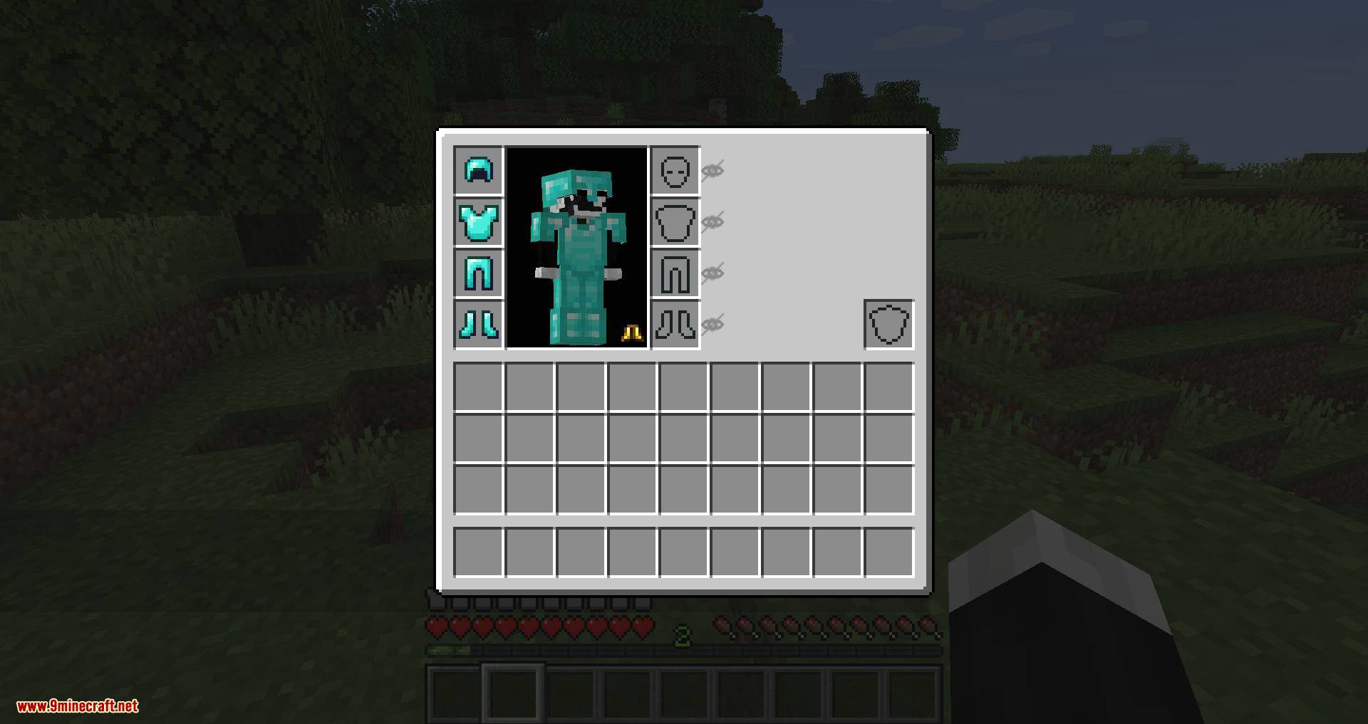 Cosmetic Armor Slots mod for minecraft 03