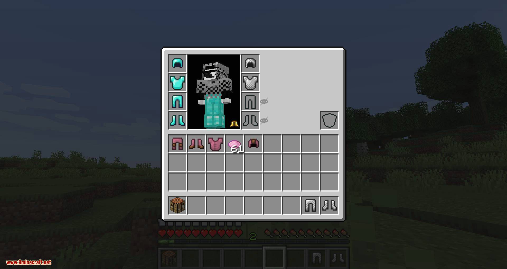 Cosmetic Armor Slots mod for minecraft 09
