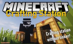 Crafting Station mod for minecraft logo