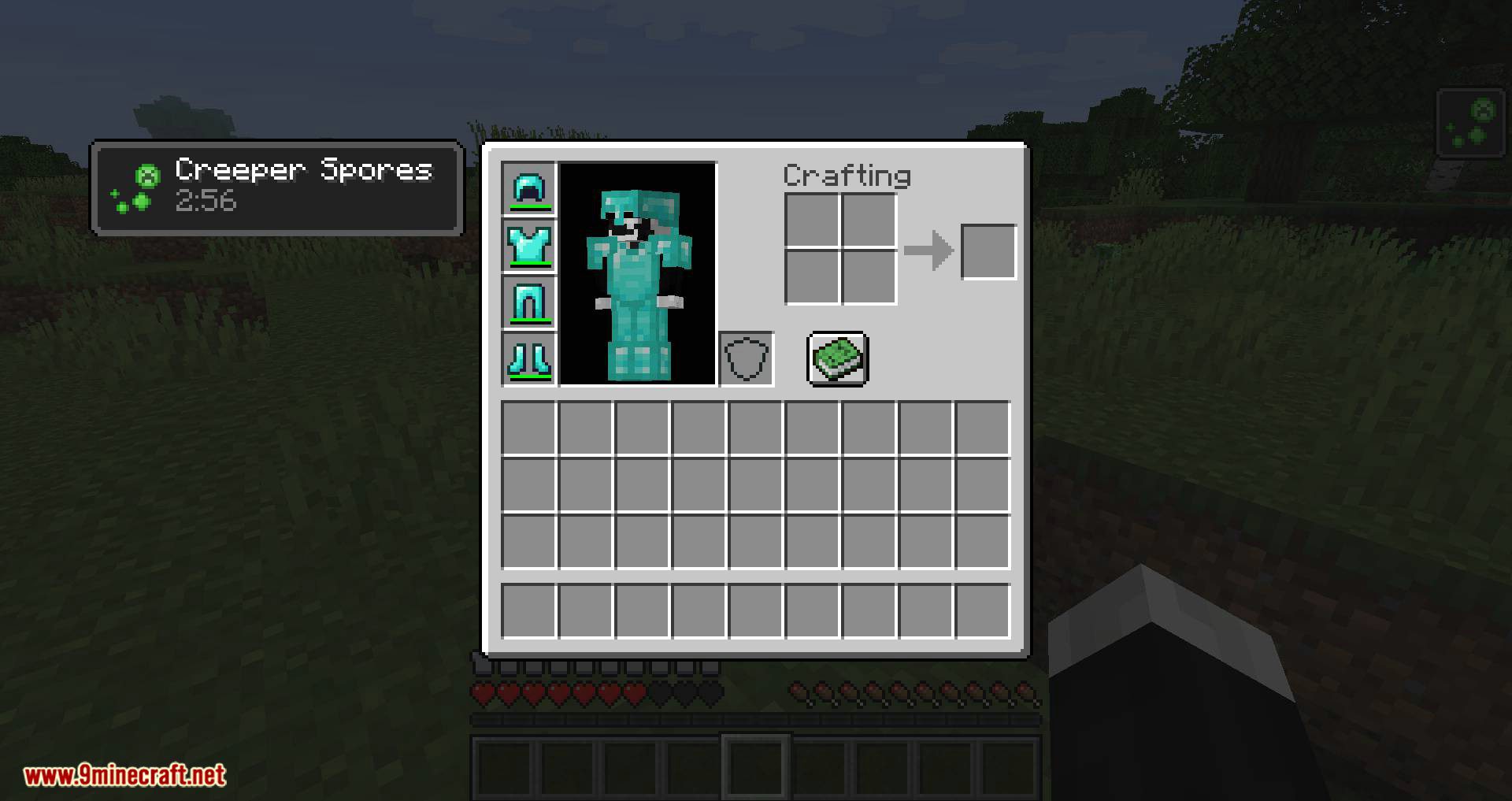 Creeper Spores mod for minecraft 06