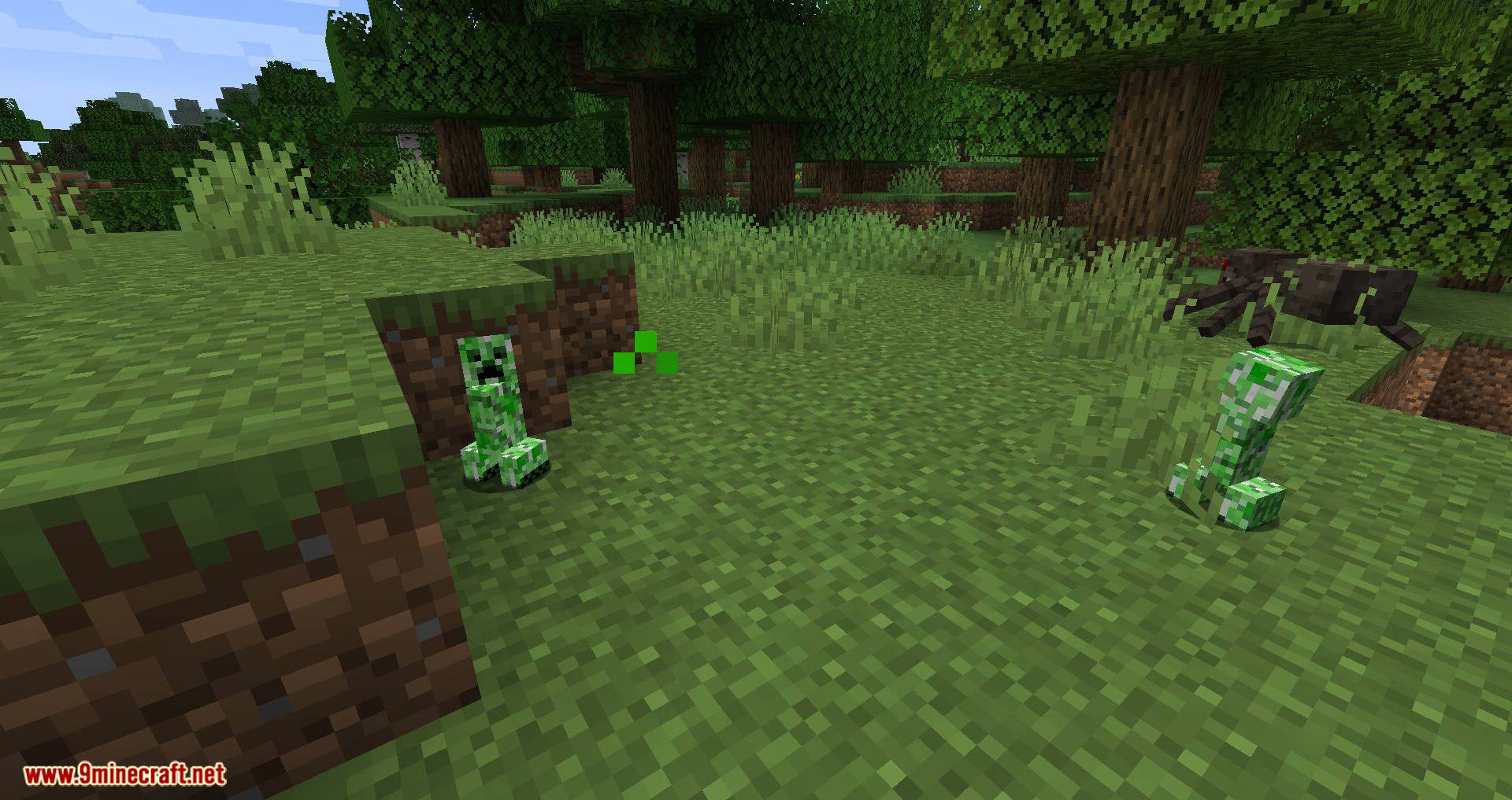 Creeper Spores mod for minecraft 09