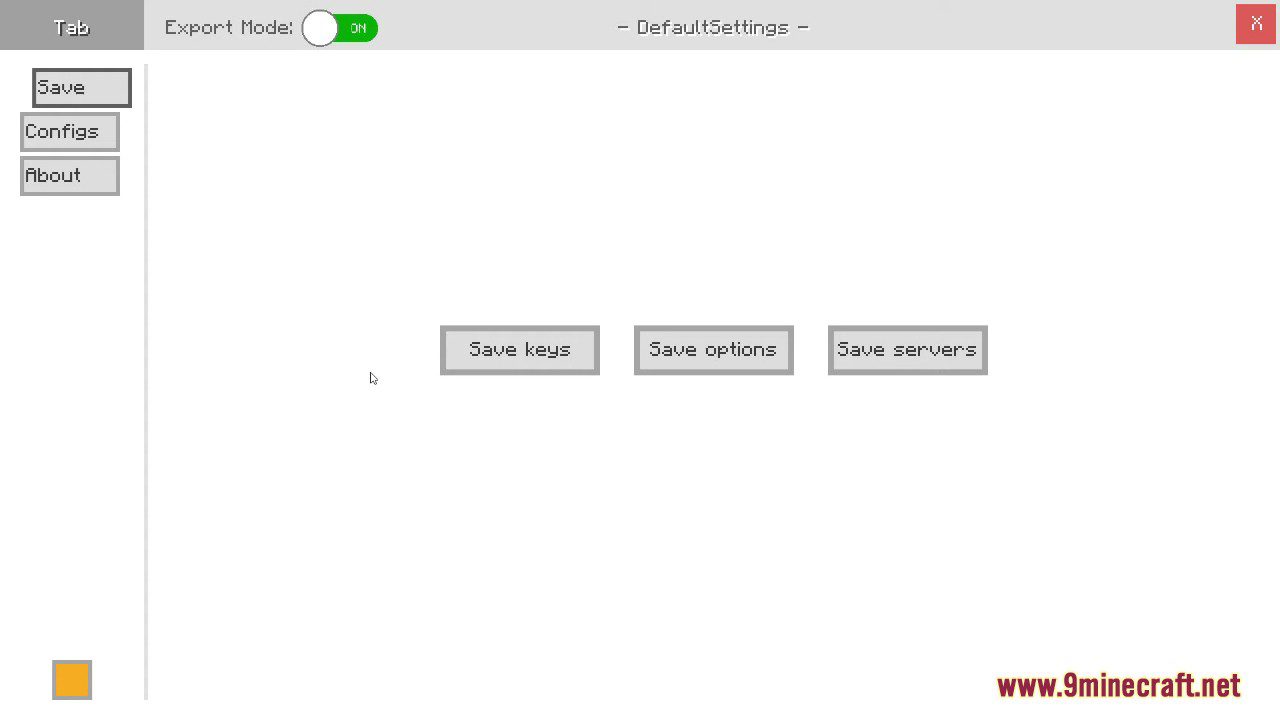 DefaultSettings Mod Screenshots 7