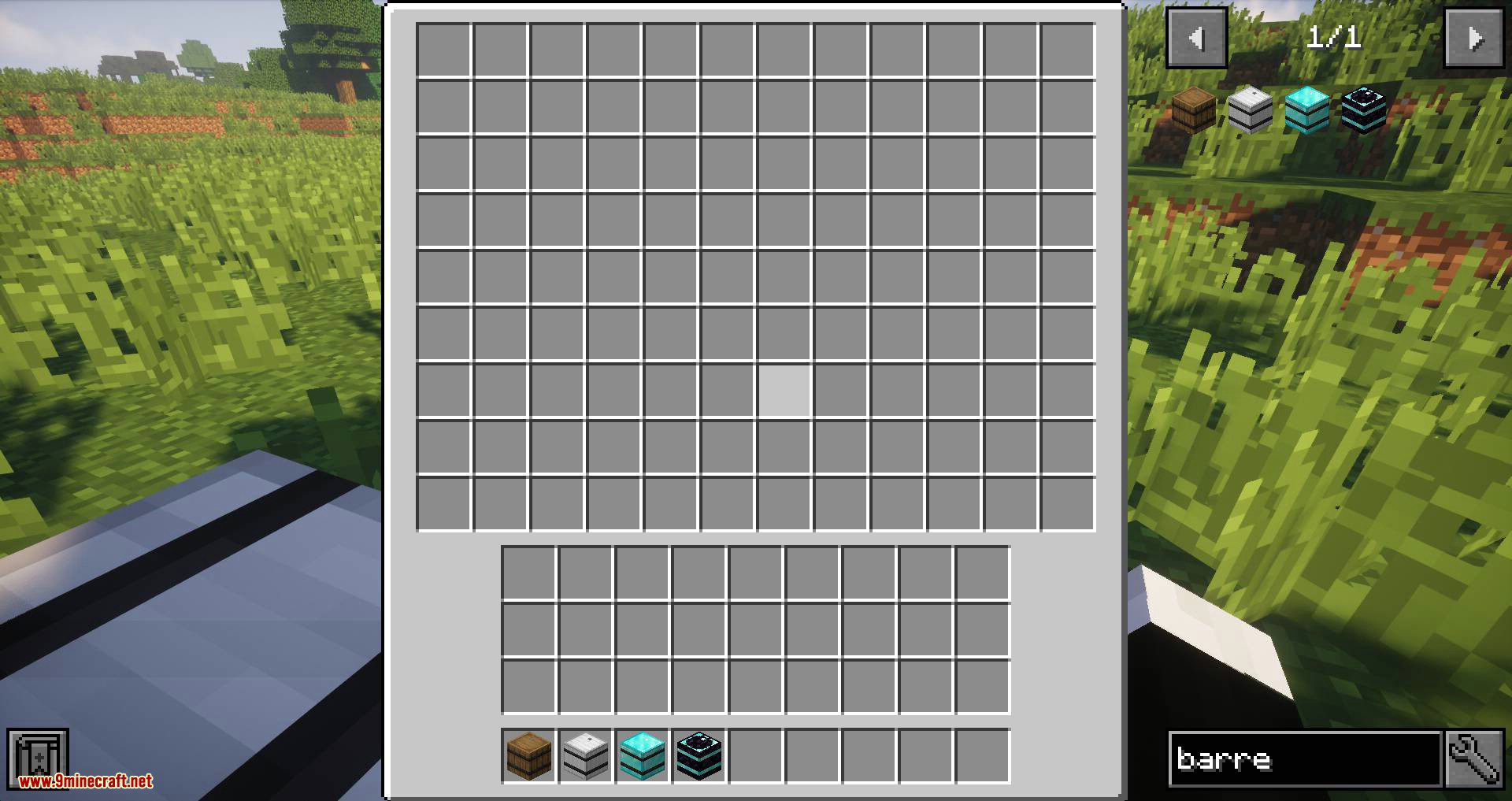 Diamond Barrels mod for minecraft 04
