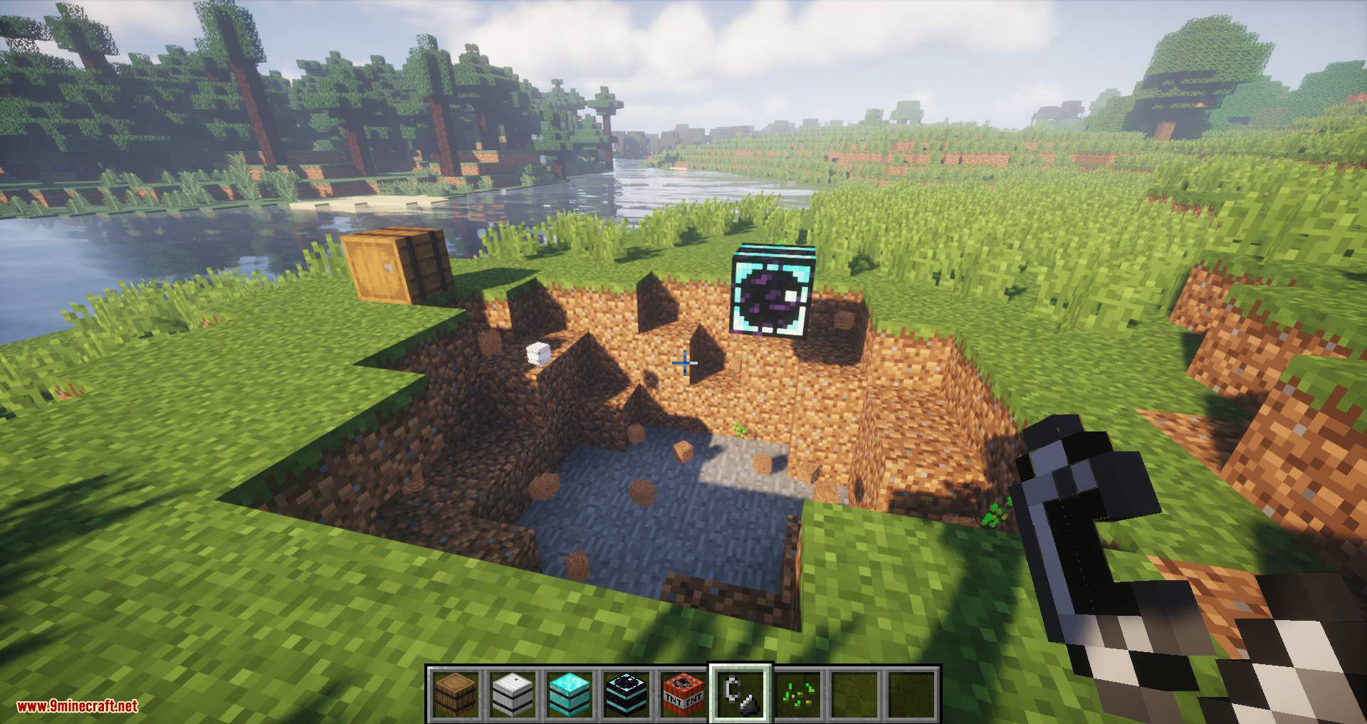 Diamond Barrels mod for minecraft 07