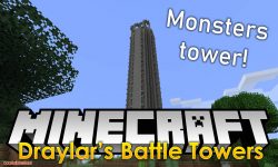 Draylar_s Battle Towers mod for minecraft logo