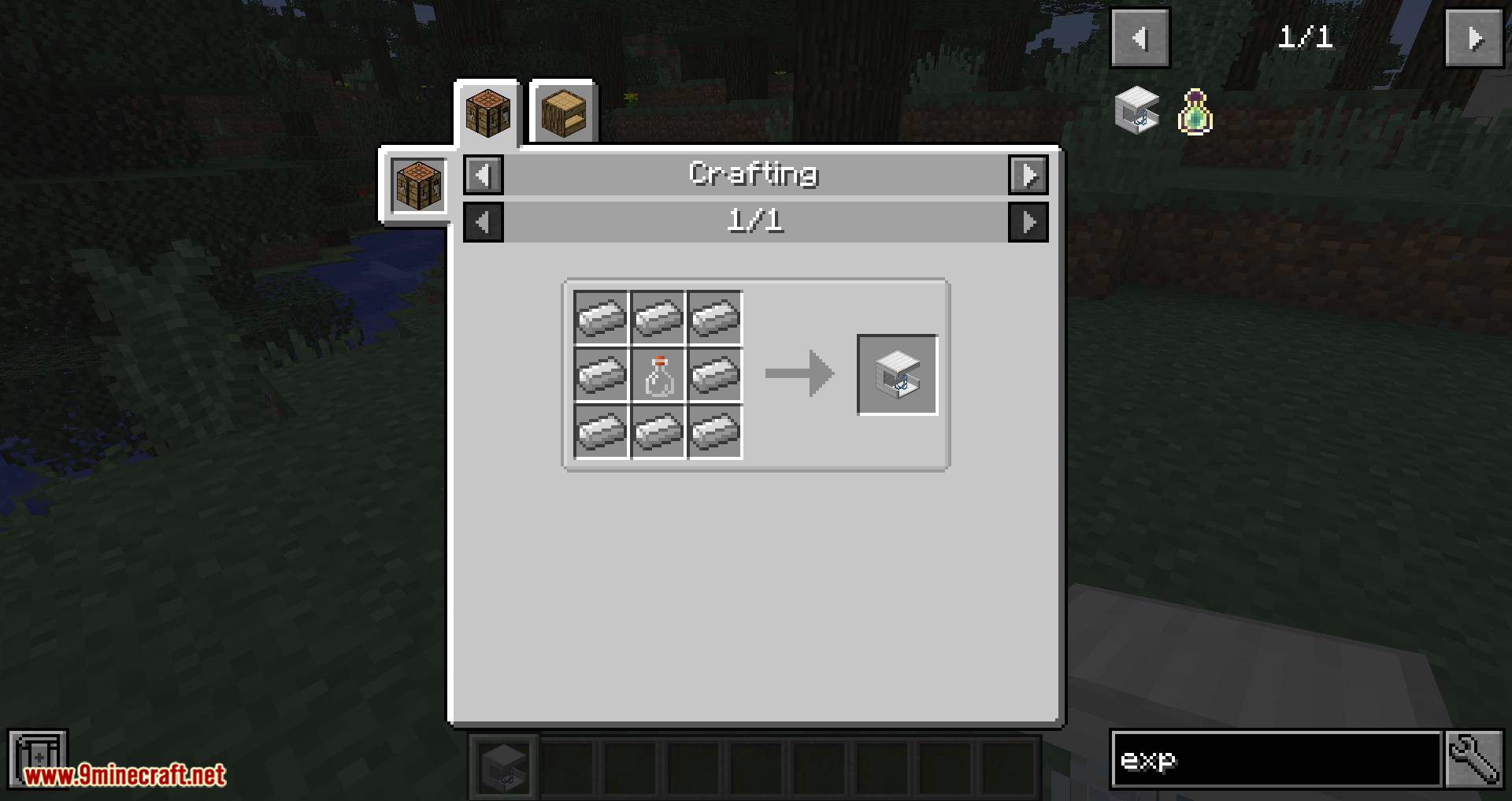 EXP Bottling mod for minecraft 02