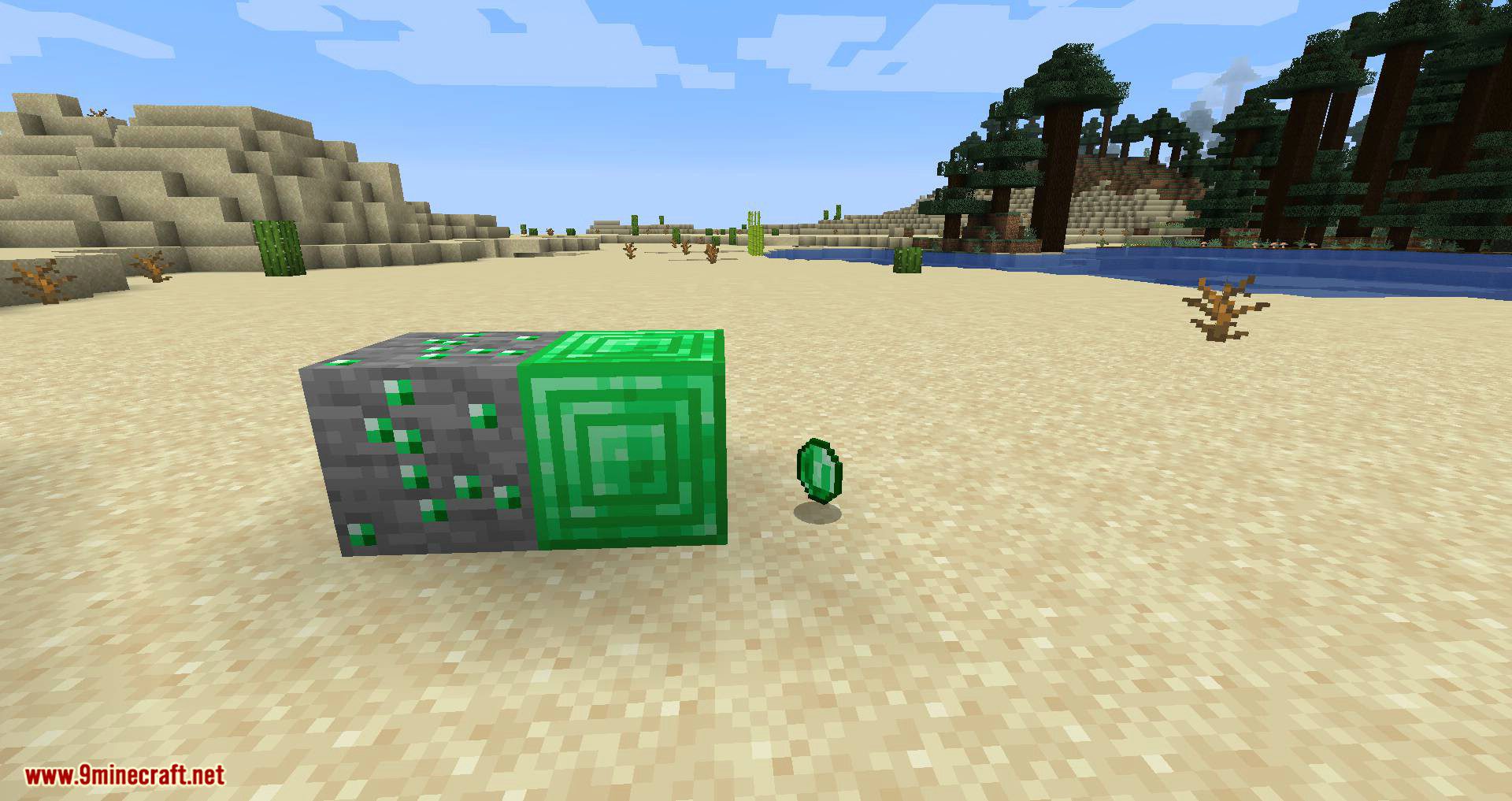Emerald Tools mod for minecraft 02