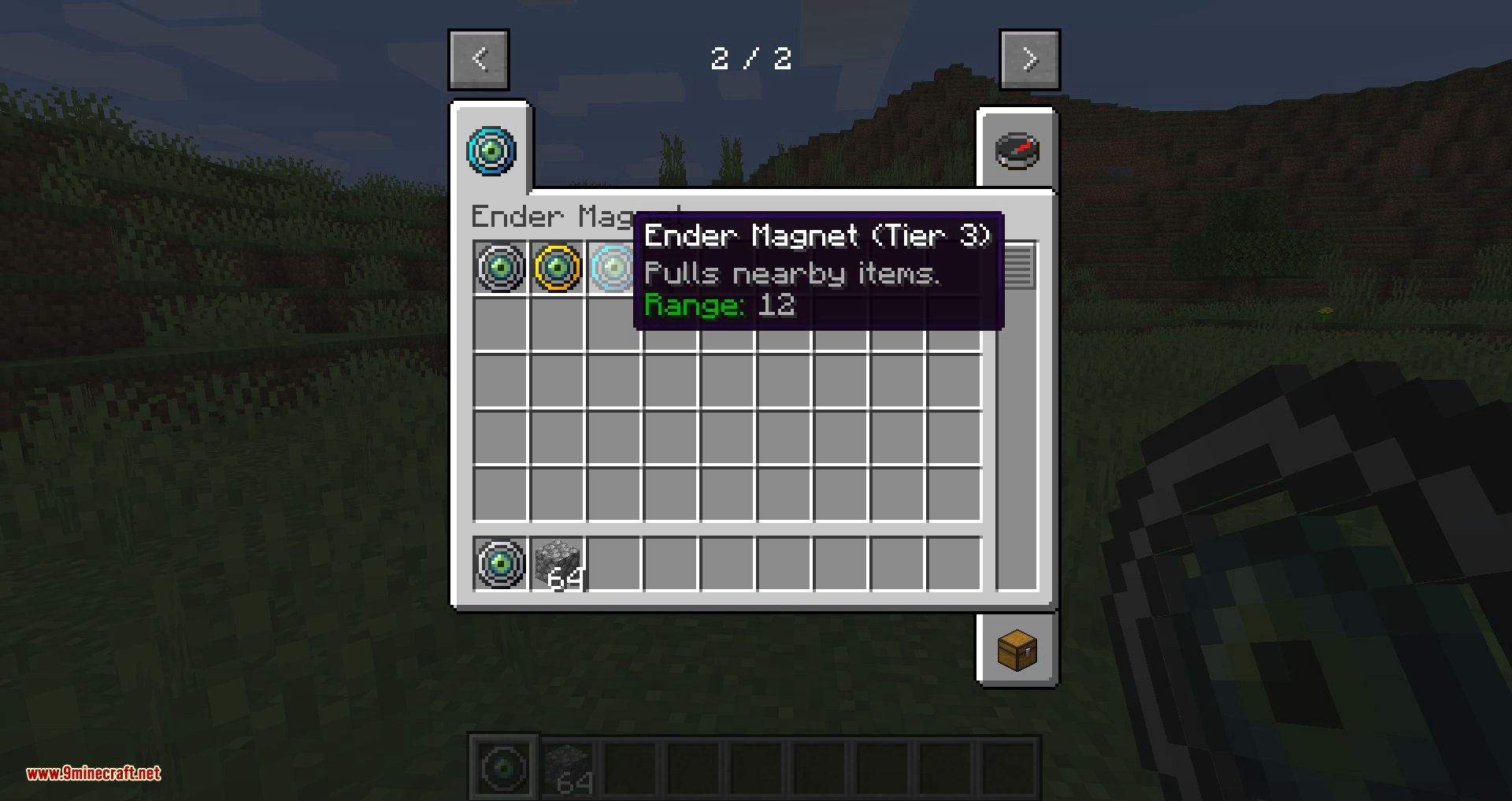 Ender Magnet mod for minecraft 05