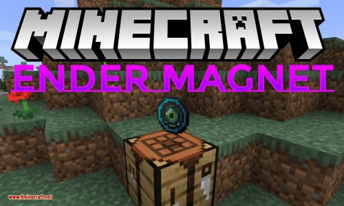 Ender Magnet mod for minecraft logo
