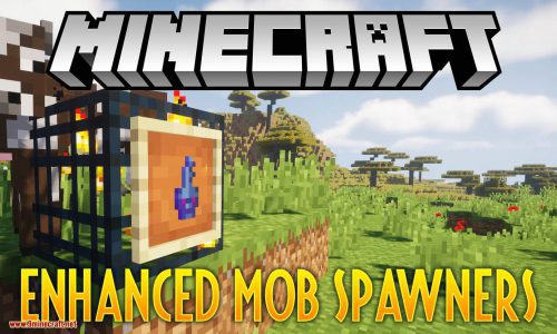 Enhanced Mob Spawners mod for minecraft logo