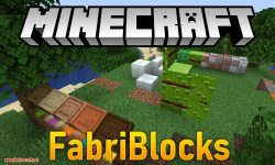 FabriBlocks mod for minecraft logo
