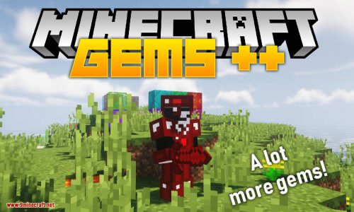 Gems Plus Plus mod for minecraft logo