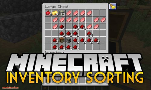 Inventory Sorting mod for minecraft logo