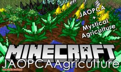 JAOPCAAgriculture mod for minecraft logo