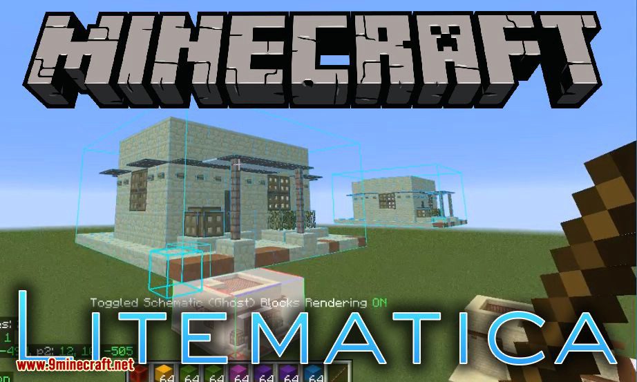 Litematica mod for minecraft logo