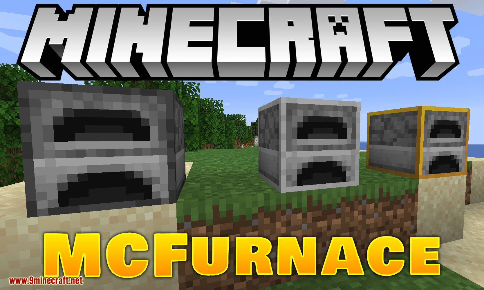 MCFurnace mod for minecraft logo
