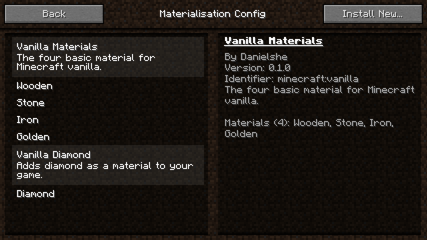 Materialisation mod for minecraft 22